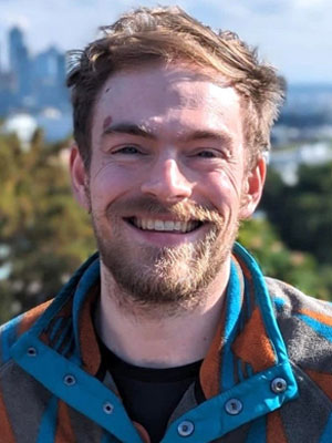 Picture of lecturer outdoors