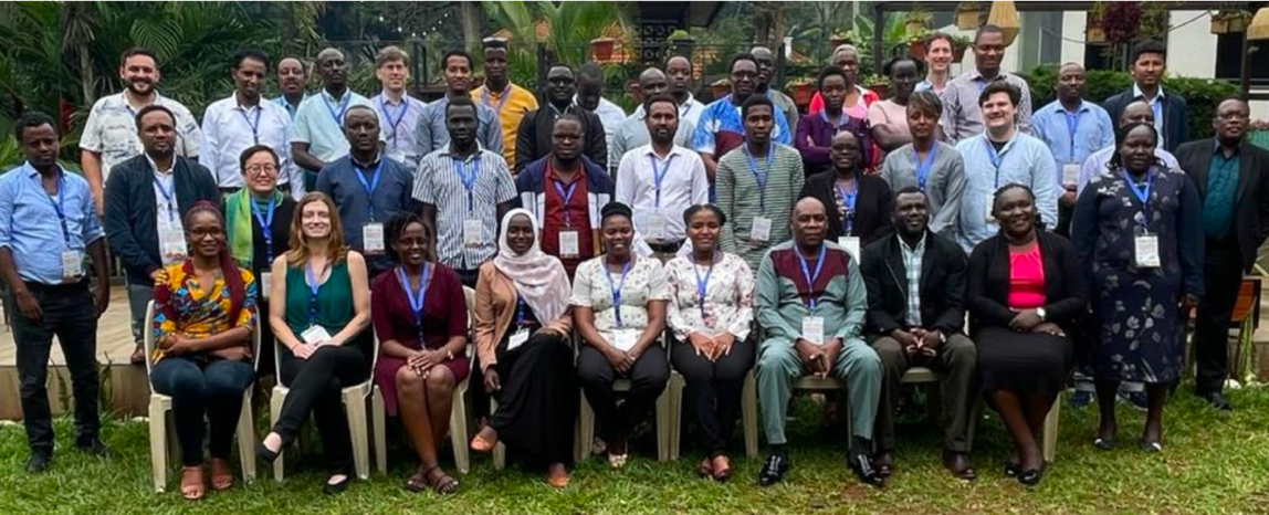 Participants stand together